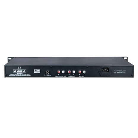 Dap TCD-100BT 1U Professionele Mediaspeler