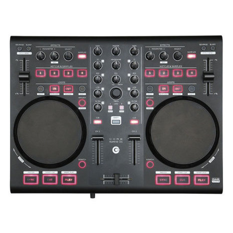 Dap CORE Kontrol D1 2-Decks Midi-Controller met Audio-Interface