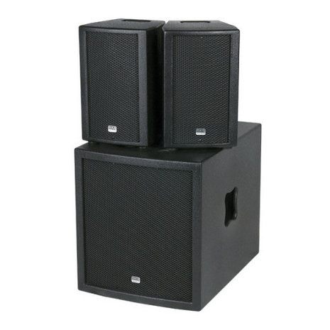 DAP Club Mate I 12 Compacte Actieve Luidsprekerset Speaker set met Versterker