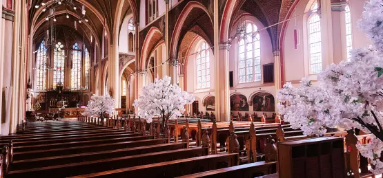 Kerk ceremonie styling