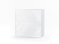 Wit met Parelmoer Decoratie Gastenboek