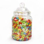 Victoriaanse Plastic Snoeppot met Deksel Medium 2.25L