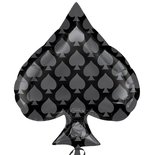Casino Schoppen Supervorm Folie Ballon 55cm