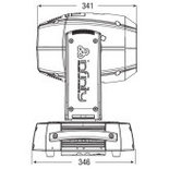 Showtec Infinity iS-200 200Watt witte LED 15° pro LED movinghead