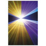 Showtec Galactic RGB850 850mW rode/groene/blauwe laser, ILDA en DMX