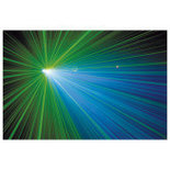 Showtec Galactic Bluestar MKII DMX rood 100mW, groen 40mW Laser