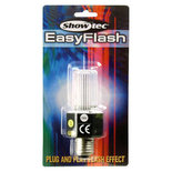 Showtec Easy Flash E27 Slimline, wit stroboscoop