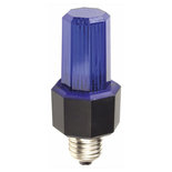 Showtec Easy Flash E27 Slimline, blauw stroboscoop