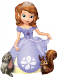 Prinses Sofia Airwalker Folie Ballon