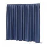 Blauw Doek Pipe & Drape Systeem 3m Hoog Verhuur