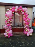 Ballonnenboog Roze Organic