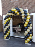 Ballonnenboog Standaard met Dierenprint Enkeldeurs Clusters van 4