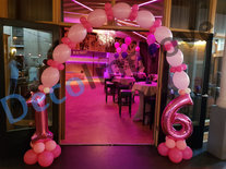 Ballonnenboog Helium Sweet 16