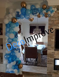 Organic Baby Jongen Driekwart Ballonnenboog