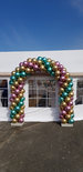 Ballonnenboog Chroom Standaard Enkeldeurs Clusters van 4