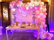 Organic Precious Pink Driekwart Ballonnenboog