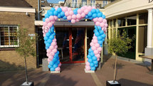 Ballonnenboog Hartvorm Clusters van 4
