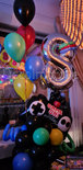 Gaming Collage '8 Jaar' Ballonnenpilaar