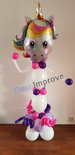 Eenhoorn Helium Ballonnenpilaar