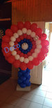 Avengers Captain America Schild Ballonnenpilaar