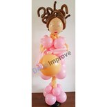 Gender Reveal Mama Blank Ballonnenpilaar Ballondecoratie