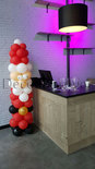 Ballonnenpilaar Standaard Kerstman 180cm