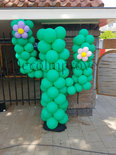 Kaktus met Bloesem Ballonnenpilaar