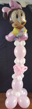 Baby Minnie Helium Ballonnenpilaar