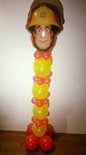 Brandweerman Sam Helium Ballonnenpilaar