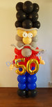 Abraham Ballonnen Pilaar met 50 Jaar Folieballonnen