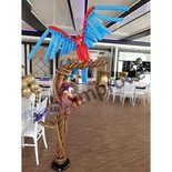 Aladdin Iago en Abu op Boom Ballondecoratie