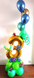Vrolijke Achtertuin 3 Jaar Pilaar Ballondecoratie