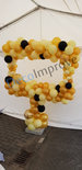 Organic Goud Foto Frame Ballondecoratie