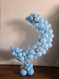 Blauw met Goud Halve Maan Tafeldecoratie