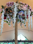 Kroonluchter Bloemdecoratie