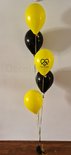 Quarantaine 'Stay Home' met 5 Ballonnen Helium Tros Ballonnenboeket