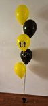 Quarantaine 'Houdt Afstand' met 5 Ballonnen Helium Tros Ballonnenboeket