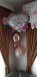 Sweet Baby Girl Ballonnen Boeket Helium Ballonnentros