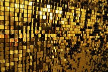 Goud Lovertjes Shimmerwall Sequin Backdrop 180x180cm