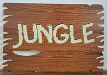 Foamboard Hout 'Jungle' Verhuur