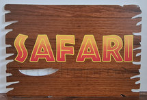 Foamboard Hout 'Safari' Verhuur