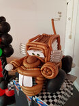 Cars Takel Ballondecoratie Sculptuur