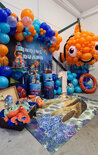 Clownvis Nemo Ballondecoratie Sculptuur
