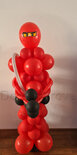 Lego Ninjago Rode Ninja Kai Ballonnenpilaar