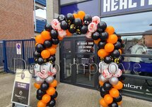 Ballonnenboog Standaard Halloween Enkeldeurs Clusters van 4