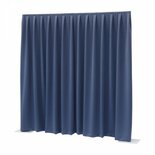 Blauw Doek Pipe & Drape Systeem 3m Hoog Verhuur