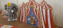 Olifant Bumbathema Ballondecoratie Sculptuur