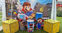 Mario Zuilen set van 3 Rond en Bijzettafels set van 2 Vierkant Gepersonaliseerd Verhuur