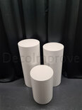 Ronde Zuilen Wit set van 3 Verhuur