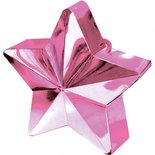 Roze Ster Ballongewichtje